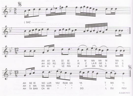 Al�verin Tabancam� Doldurun T�rk�s�n�n (2.Varyant) Notas�