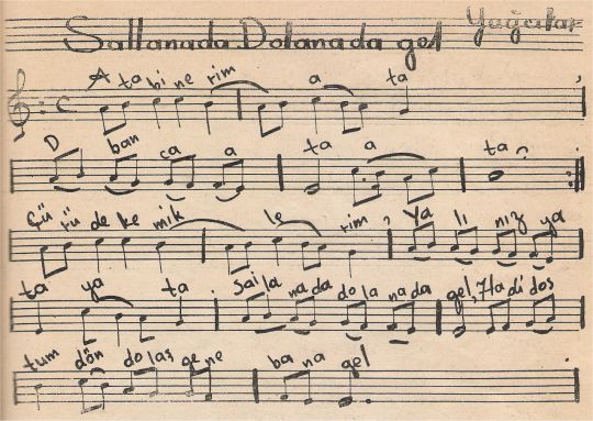 Ata Binerim Ata T�rk�s�n�n Notas�