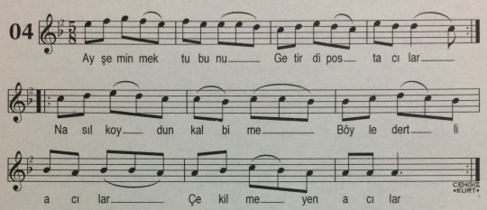 Ay�e'min Mektubunu T�rk�s�n�n Notas�