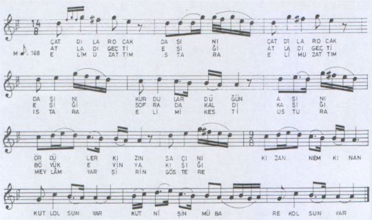 �atd�lar Ocak Da��n� T�rk�s�n�n Notas�