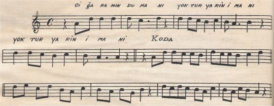 Cigaram�n Duman� T�rk�s�n�n Notas�