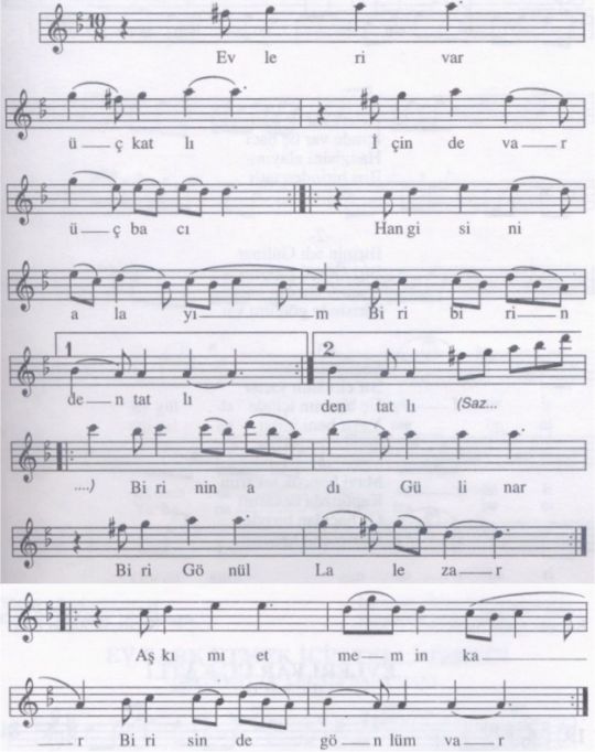 Evleri Var �� Katl� T�rk�s�n�n Notas�