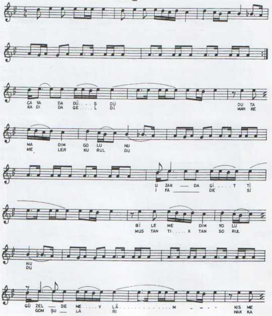Gelin �mm� T�rk�s�n�n Notas�