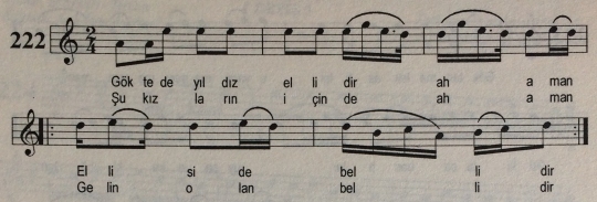 G�kte Y�ld�z Ellidir T�rk�s�n�n Notas�