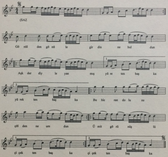 G�n�lden G�n�le Girdin Ne Buldun T�rk�s�n�n Notas�