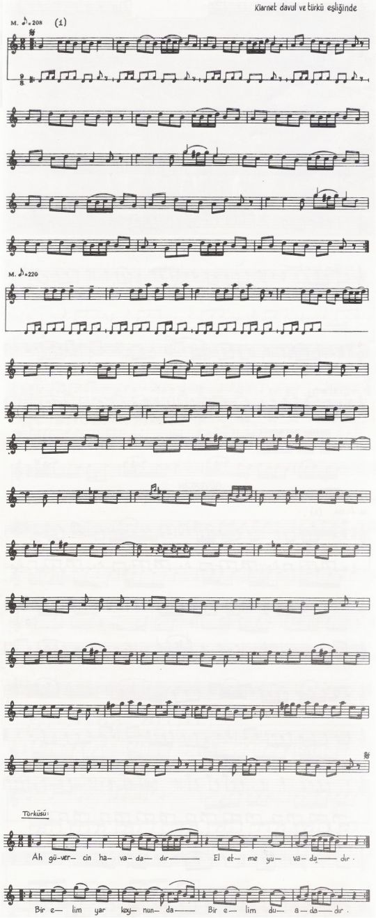 G�vercin Vurdum Kalkmaz T�rk�s�n�n Notas�