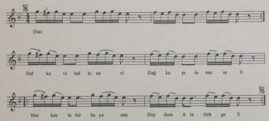 Halk Evi Halk�n Evi T�rk�s�n�n Notas�