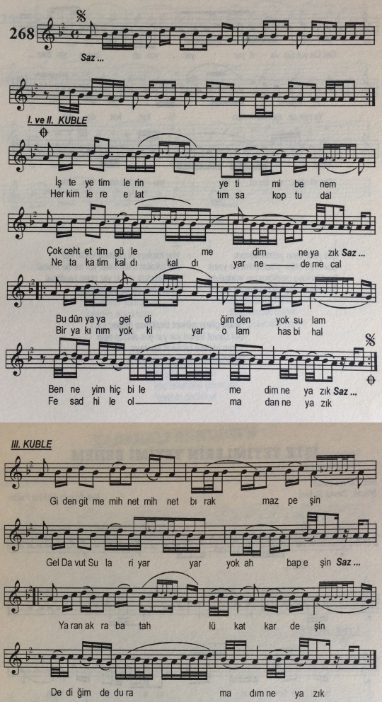 ��te Yetimlerin Yetimi Benem T�rk�s�n�n Notas�