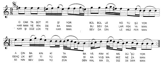 Ocakta S�t Pi�iyor T�rk�s�n�n Notas�