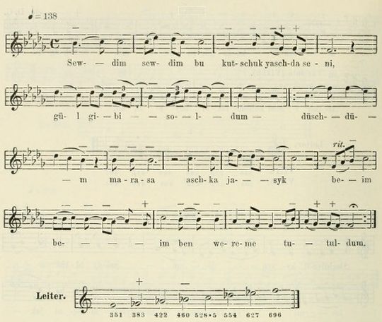 Sevdim Sevdim Bu K���k Ya�ta Seni T�rk�s�n�n Notas�