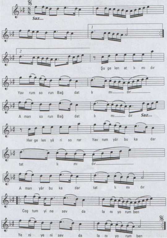 �u Gelen Atl� M�d�r T�rk�s�n�n Notas�