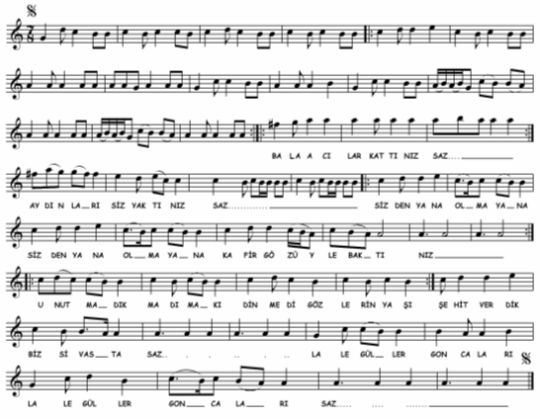 Unutmad�k Mad�mak'� T�rk�s�n�n Notas�
