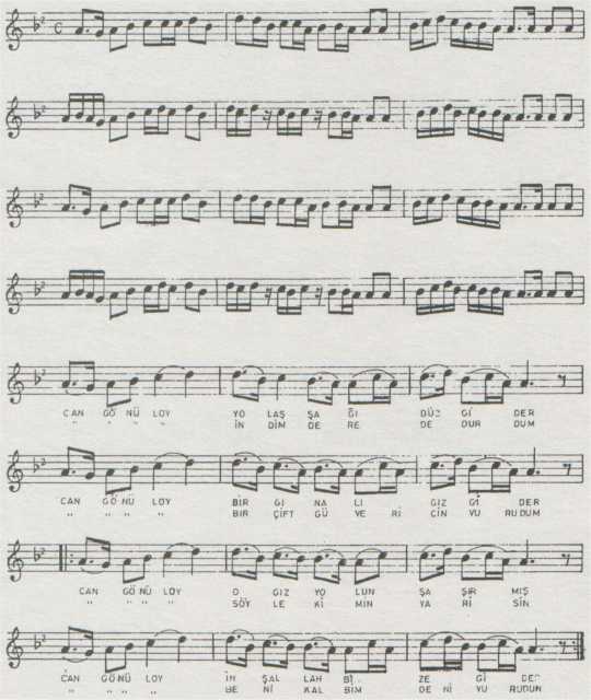 Yol A�a�� D�z Gider T�rk�s�n�n Notas�